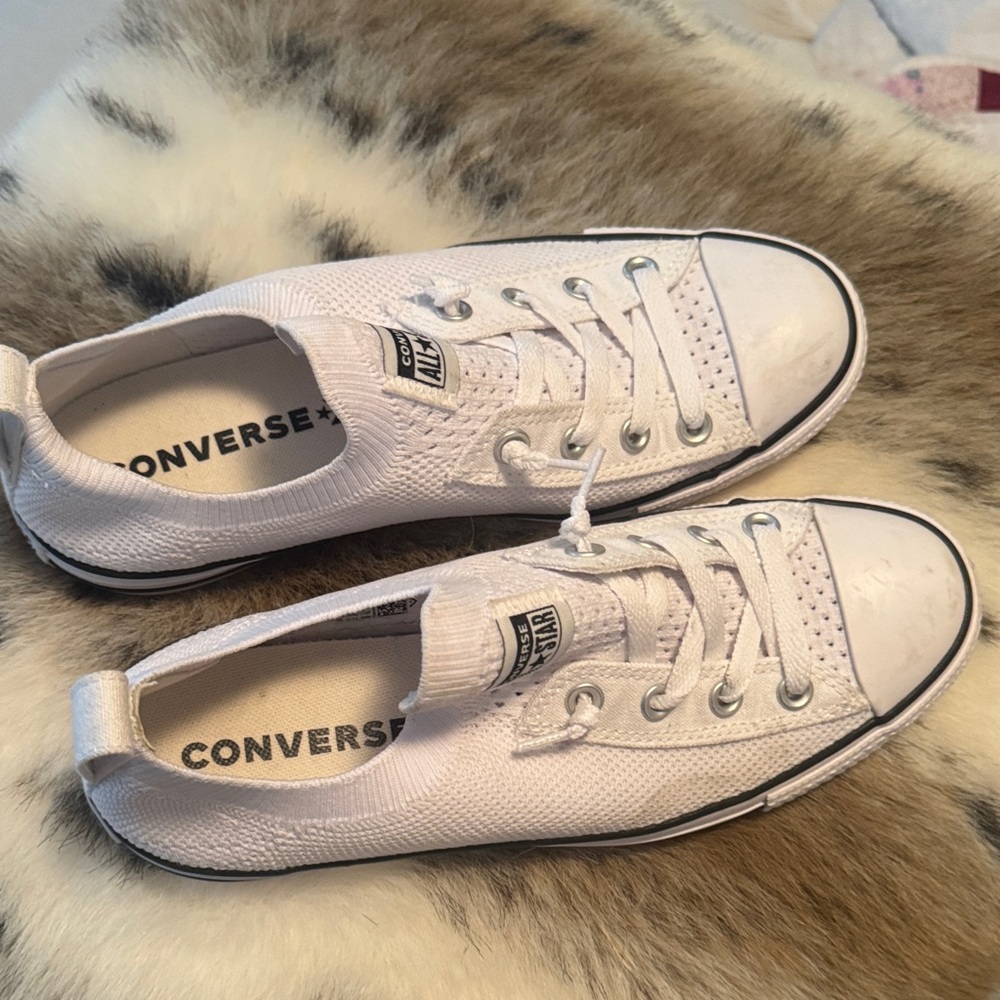 Converse Classic White Canvas Sneakers
